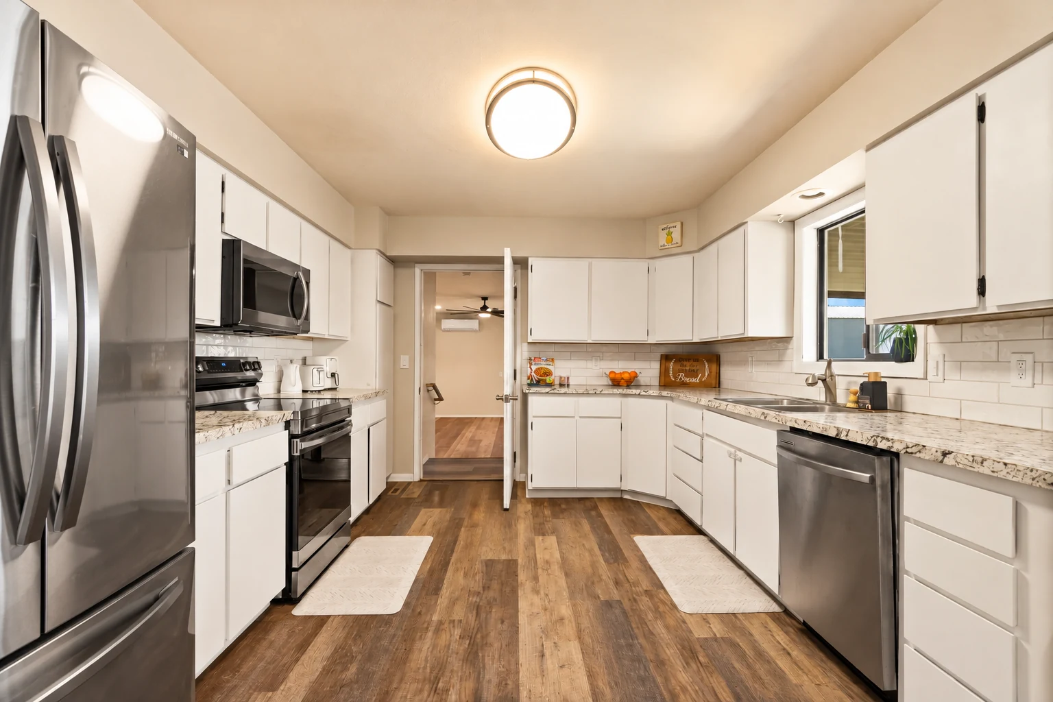 The kitchen at Clarkston Care Home
